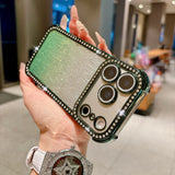 Dual Style Glow iPhone Case – Switch Between Minimal & Subtle Sparkle, Full Protection