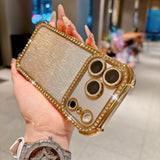 Dual Style Glow iPhone Case – Switch Between Minimal & Subtle Sparkle, Full Protection