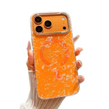 Pearl Glow Magnetic iPhone Case – Quiet Luxury Shell Texture Design