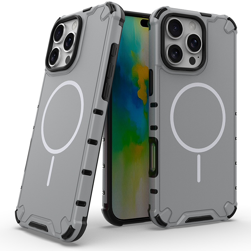Textured Matte Finish, Shockproof Protection, MagSafe iPhone Case