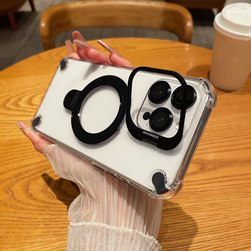 ColorFrame Magnetic Dual Stand Phone Case for iPhone