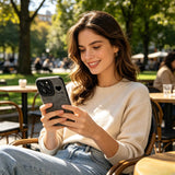 Suede Heart iPhone Case – Soft Touch Style & Full Protection