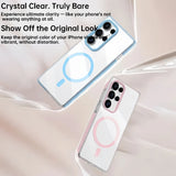 Candy Series MagSafe Clear Case for Samsung – Shockproof & Glossy Finish