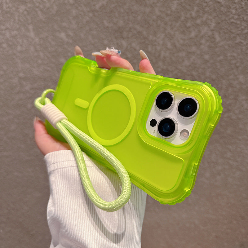 Magnetic Waistline Case for iPhone 17 Pro Max | Shockproof Clear MagSafe Cover