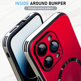 Gradient Glass Magnetic iPhone Case – MagSafe & Camera Protection