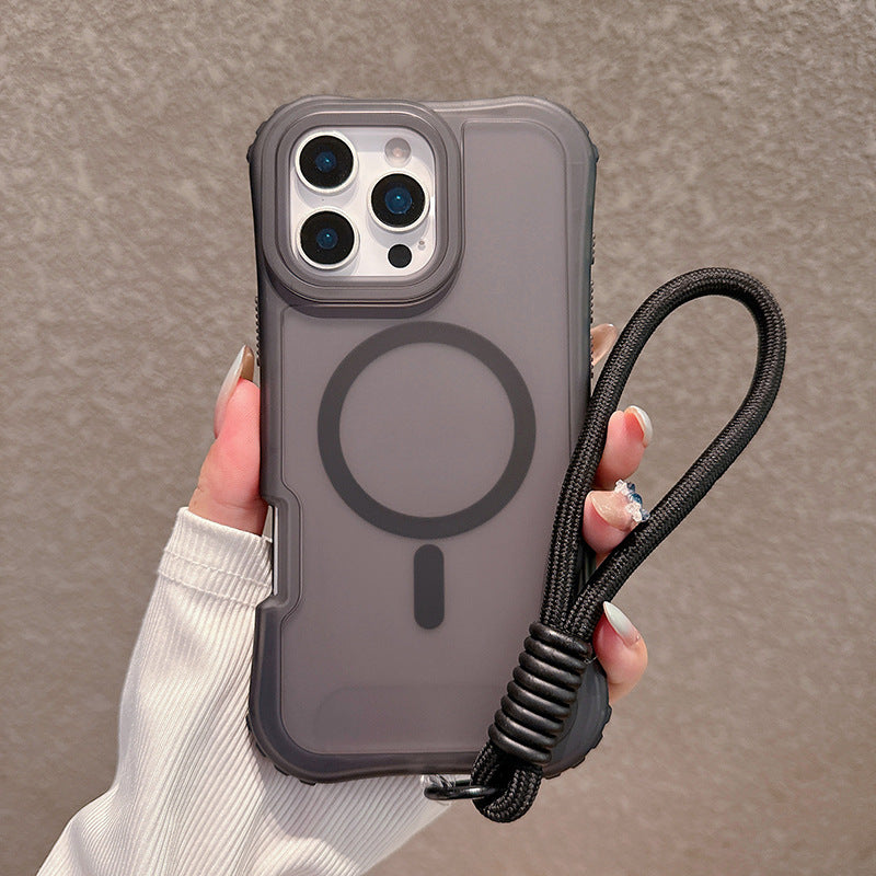Magnetic Waistline Case for iPhone 17 Pro Max | Shockproof Clear MagSafe Cover