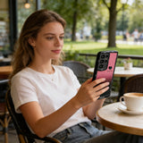 LOVE YOU Gradient Matte Case — Soft Touch Shockproof Cover for Samsung