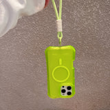 Magnetic Waistline Case for iPhone 17 Pro Max | Shockproof Clear MagSafe Cover
