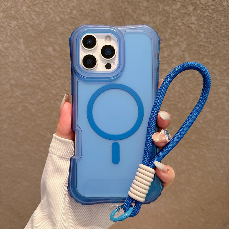 Magnetic Waistline Case for iPhone 17 Pro Max | Shockproof Clear MagSafe Cover