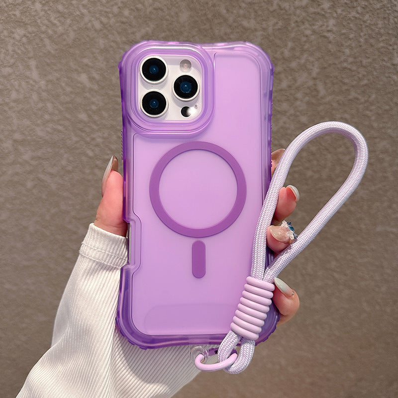 Magnetic Waistline Case for iPhone 17 Pro Max | Shockproof Clear MagSafe Cover