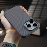 Minimalist Pixel Texture Case with Heat Dissipation