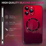 Aurora Gradient, Shockproof, Full Protection, MagSafe iPhone Case
