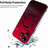 Aurora Gradient, Shockproof, Full Protection, MagSafe iPhone Case
