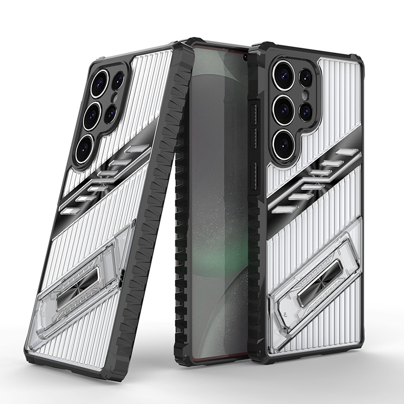 Matte Finish, Dual-Layer Drop Protection, Foldable Stand Samsung S25 Edge Case