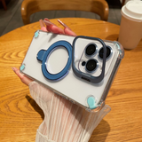 ColorFrame Magnetic Dual Stand Phone Case for iPhone