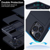 Slim Design, Dual-Layer Shockproof Protection, Hidden Card Slot iPhone Case