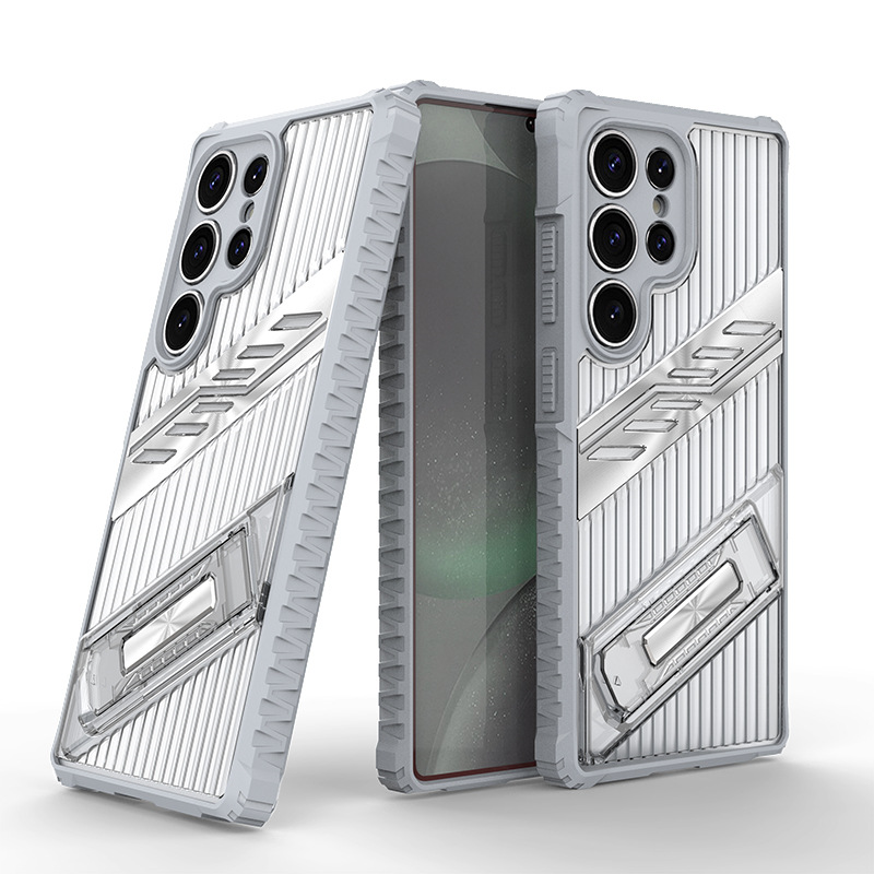 Matte Finish, Dual-Layer Drop Protection, Foldable Stand Samsung S25 Edge Case