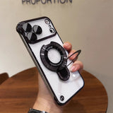 The ultra-thin, borderless MagSafe case with built-in lens protector & hidden stand.