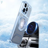 Heat Dissipation, 360° Rotatable Stand, MagSafe Compatible iPhone Case