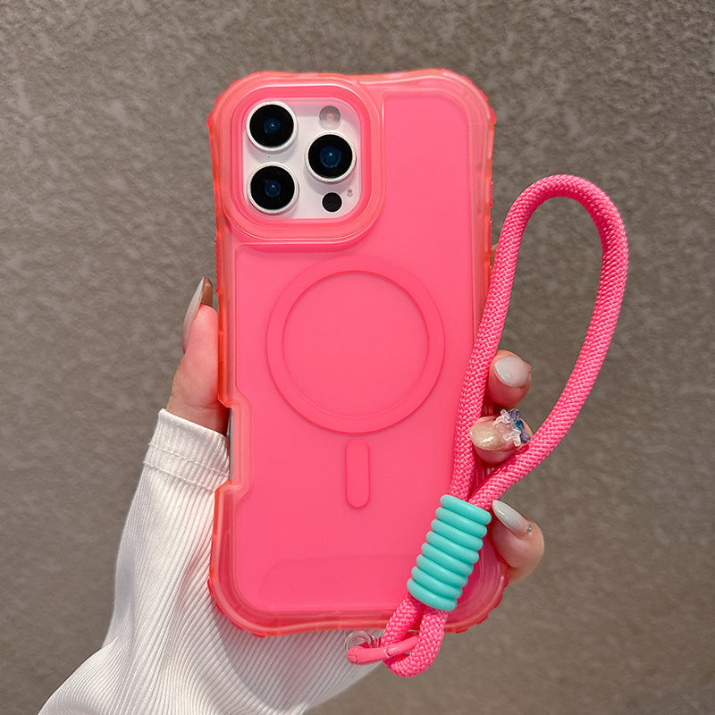 Magnetic Waistline Case for iPhone 17 Pro Max | Shockproof Clear MagSafe Cover