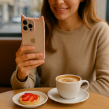 Cat Ear Clear Case for iPhone – Anti-Yellow, Shockproof Bumper, Cute Soft Silicone Protective Cover