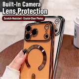Classic Magnetic Shield iPhone Case – Full Coverage & Camera Protection