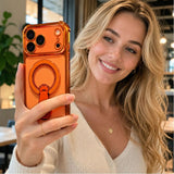 360° Ring Grip Magnetic Case – Stand, Protection & Everyday Convenience