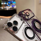 The ultra-thin, borderless MagSafe case with built-in lens protector & hidden stand.