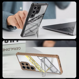 Matte Finish, Dual-Layer Drop Protection, Foldable Stand Samsung S25 Edge Case