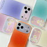 Gradient Aesthetic iPhone Case for Women – Full Protection + Soft Blush Colors