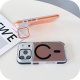 Fangcase Gradient MagSafe Phone Case with Camera Cover Stand