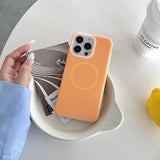 Summer Silicone Magnetic Case – Soft Touch & Full Protection