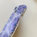 Fangcase Irregular Floral Oil Painting Phone Case – Full Cover Protective Case for Women
