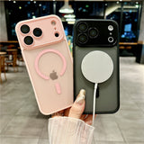 Fangcase Soft Matte MagSafe Case for iPhone – 360° TPU Protection, Anti-Fingerprint, Multiple Colors