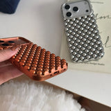 Metallic Pearl iPhone Case – Statement Style & Full Protection