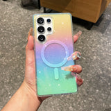 Gradient Glitter MagSafe Case for Samsung Galaxy S25 & S26 Series