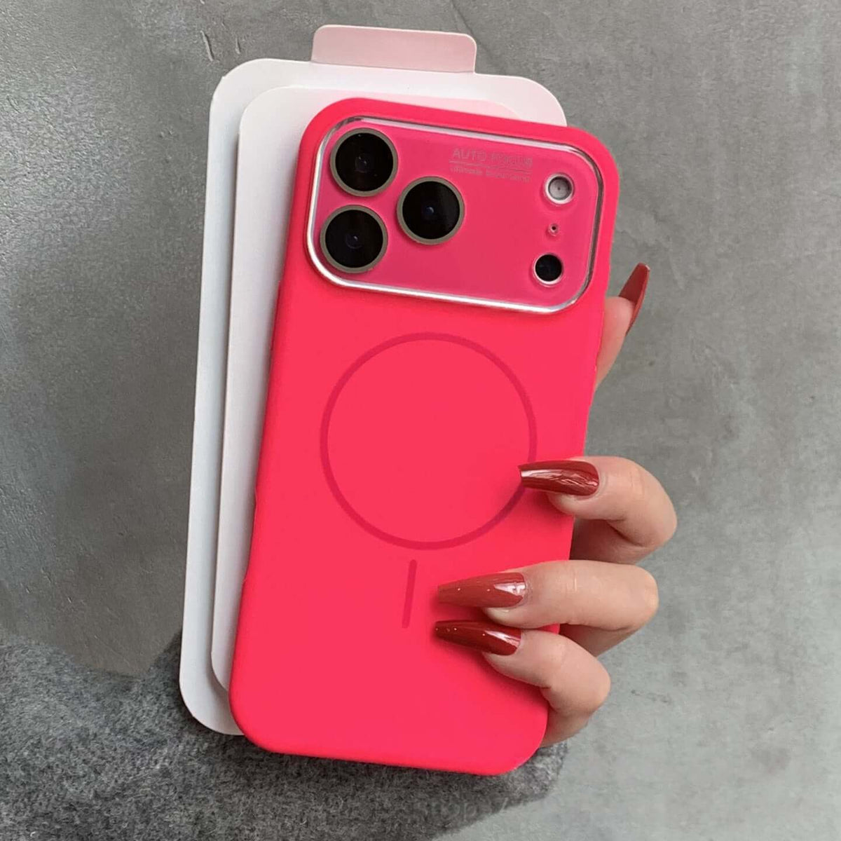 Soft Touch Liquid Silicone iPhone Case – Smooth Feel, Full Protection & Magnetic-Compatible Design