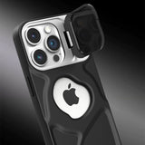CD Groove Texture，Hidden Lens Stand，MagSafe-Ready iPhone Case