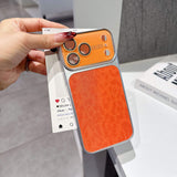 Retro Chic Leopard iPhone Case – Urban Style & Full Protection