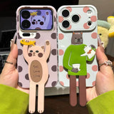 Cat Stand iPhone Case – Foldable Stand Design & Full Protection