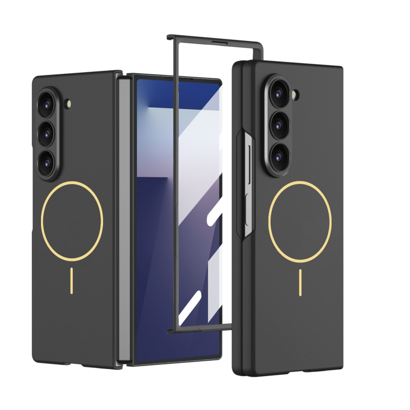 Galaxy Z Fold 7 Magnetic Slim Case with Built-in Screen Film