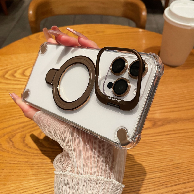 ColorFrame Magnetic Dual Stand Phone Case for iPhone