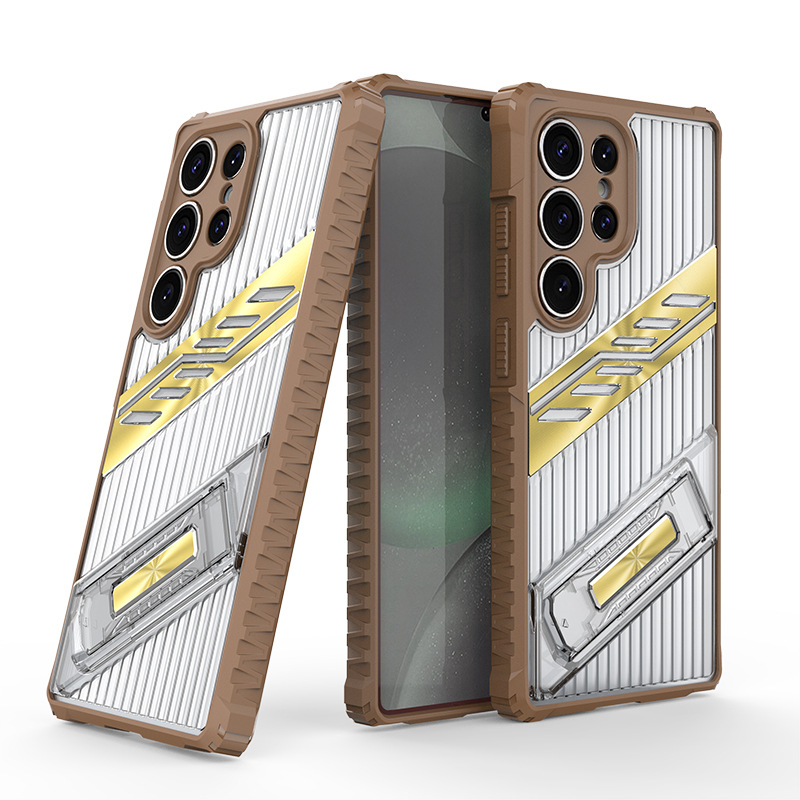 Matte Finish, Dual-Layer Drop Protection, Foldable Stand Samsung S25 Edge Case