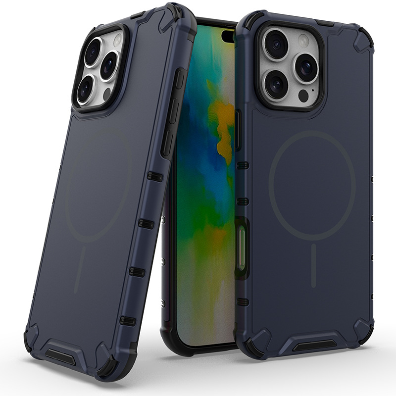 Textured Matte Finish, Shockproof Protection, MagSafe iPhone Case