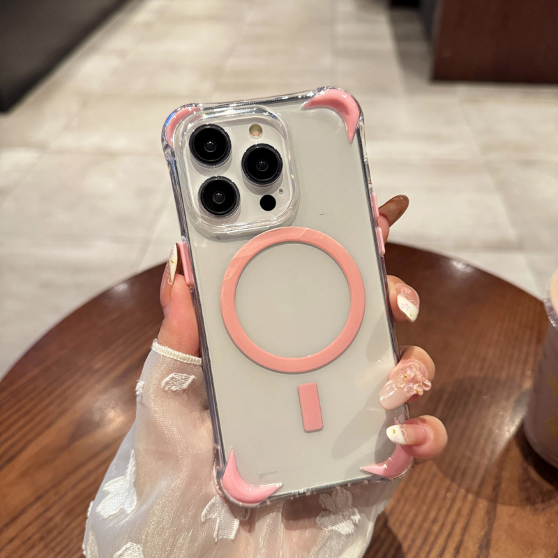 MagSafe Clear iPhone Case — Slim, Colorful, Shockproof