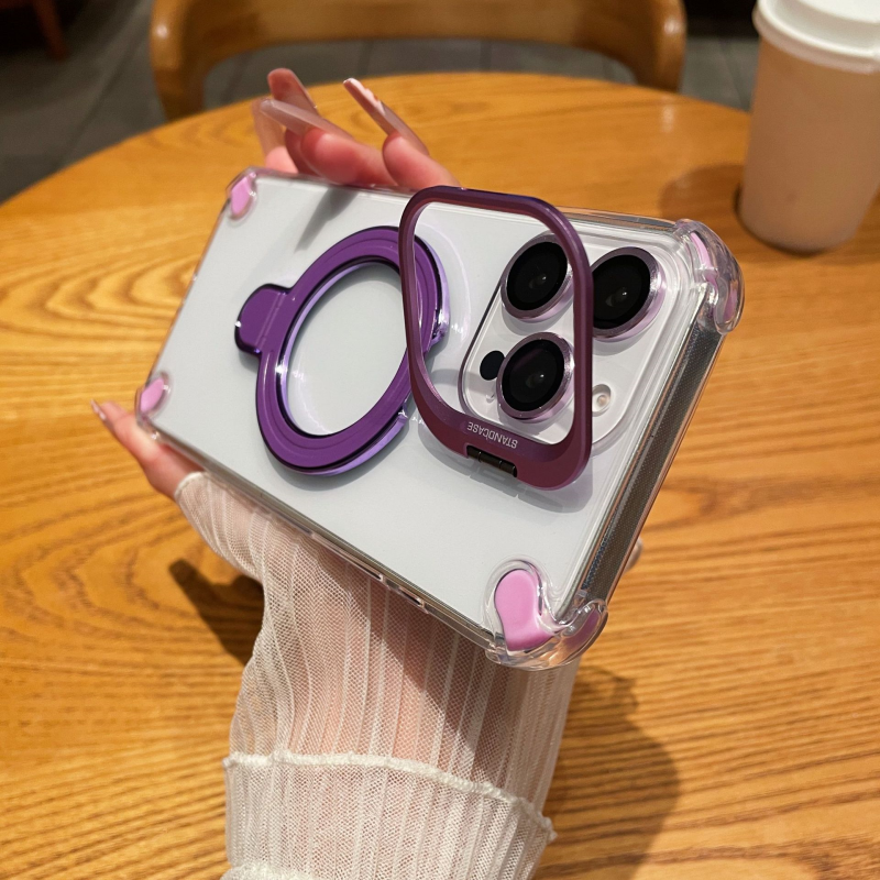 ColorFrame Magnetic Dual Stand Phone Case for iPhone