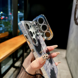 Shiny Laser Back Cover, Lens Protector Samsung Case