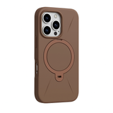 Liquid Silicone, 360° Magnetic Stand iPhone 16 Pro Max Case