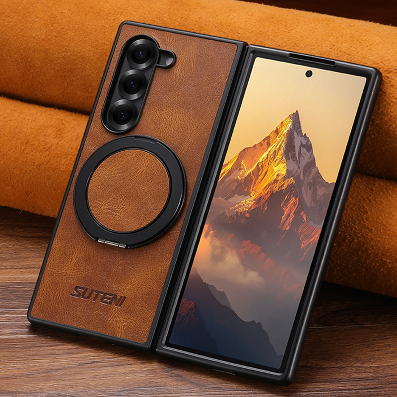 PU Leather Stand Case for Samsung Galaxy Z Fold 7/6/5