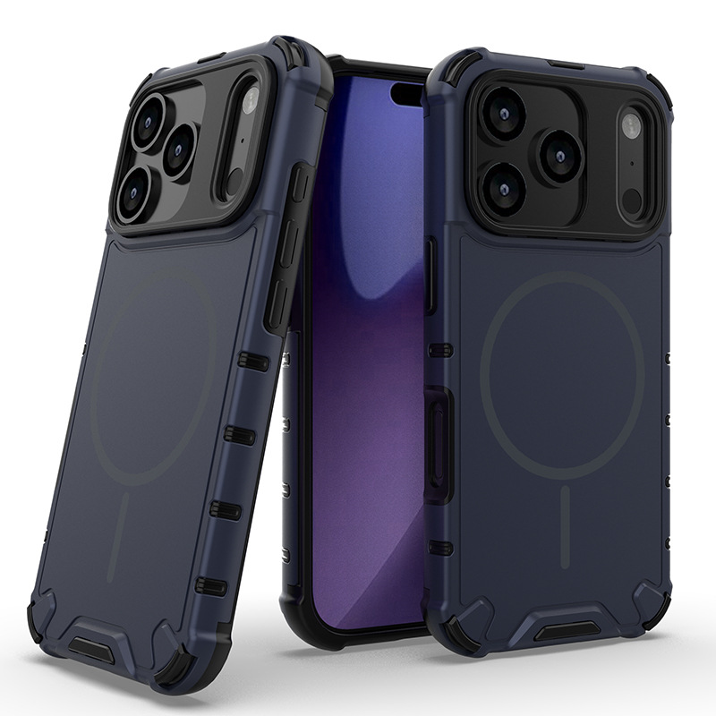 Rugged MagSafe iPhone Case with Airflow Texture | Shockproof & Cool